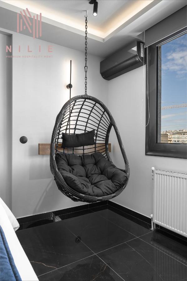 Calliope Penthouse, Nilie Hospitality Mgmt Apartment เทสซาโลนิกิ ภายนอก รูปภาพ