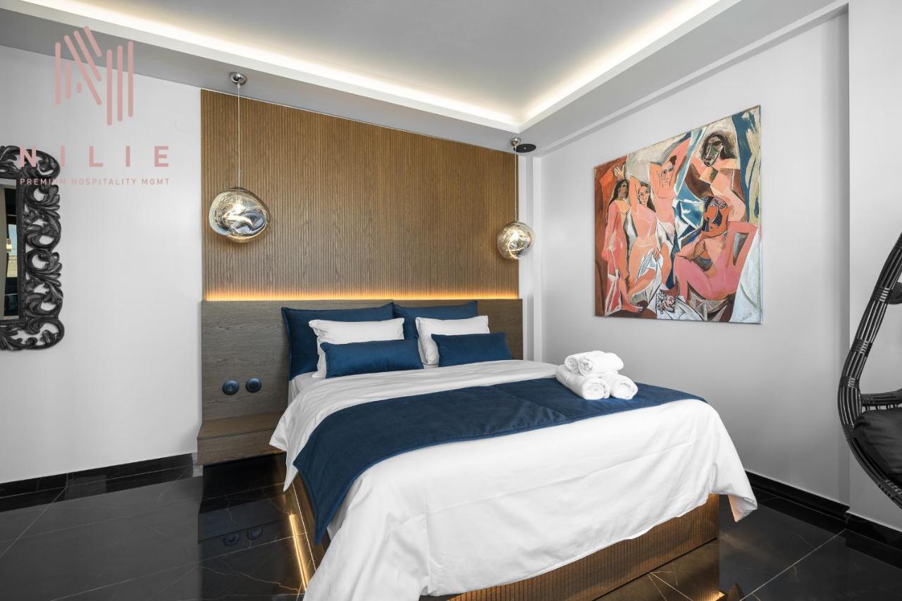 Calliope Penthouse, Nilie Hospitality Mgmt Apartment เทสซาโลนิกิ ภายนอก รูปภาพ