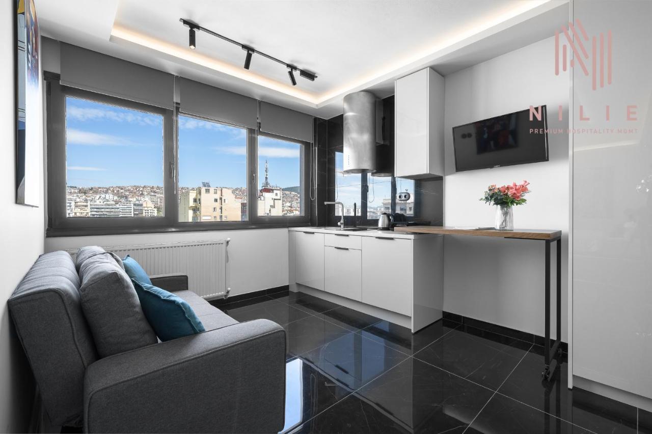 Calliope Penthouse, Nilie Hospitality Mgmt Apartment เทสซาโลนิกิ ภายนอก รูปภาพ