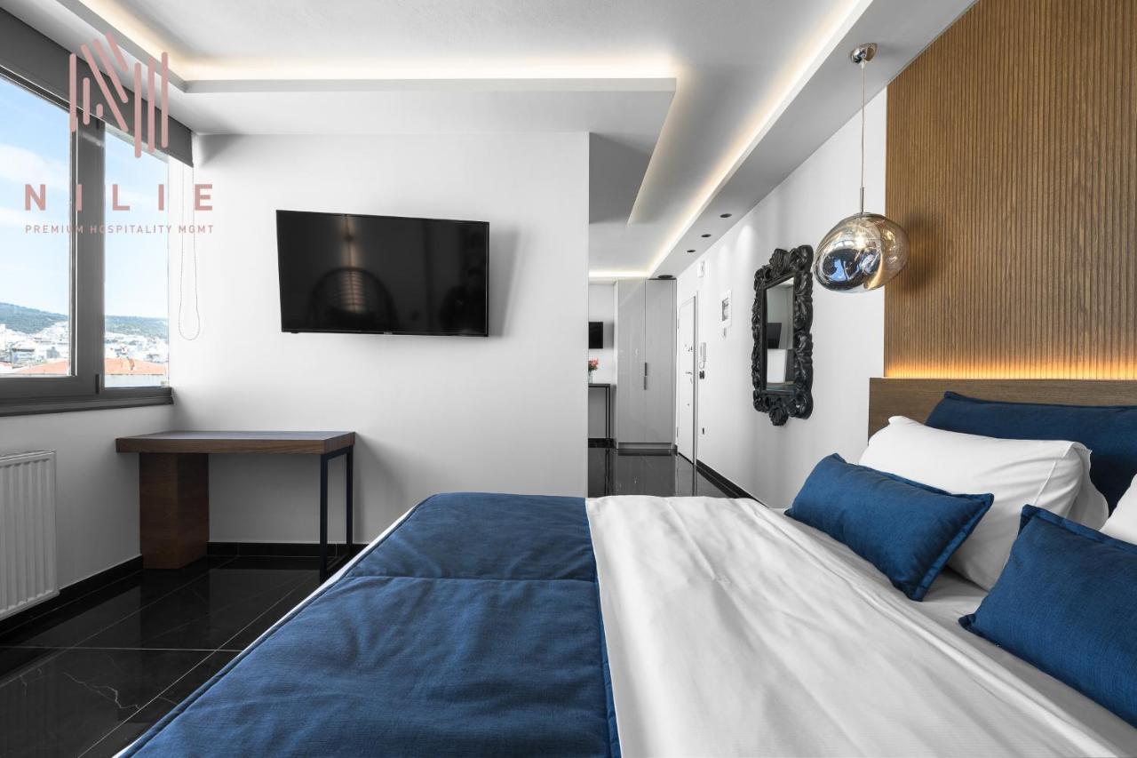 Calliope Penthouse, Nilie Hospitality Mgmt Apartment เทสซาโลนิกิ ภายนอก รูปภาพ